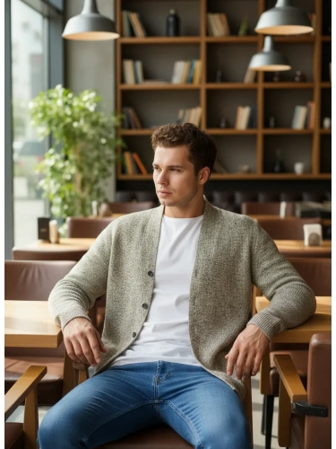 Кардиган офисный повседневный фото 3