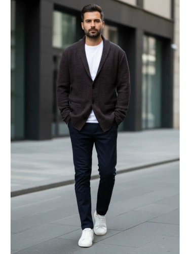 Кардиган на пуговицах длинный повседневный накидка удлиненный фото 7