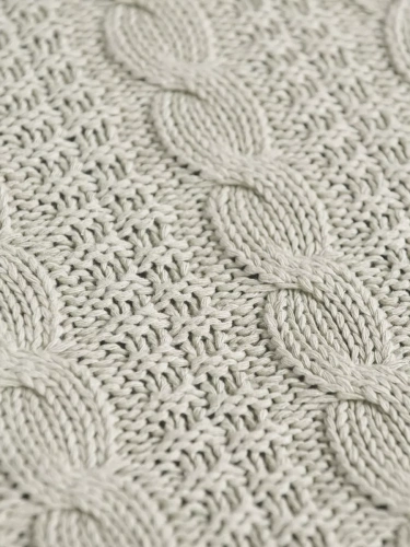 Плед 200x220 на кровать диван покрывало вязаный хлопок 100% фото 4