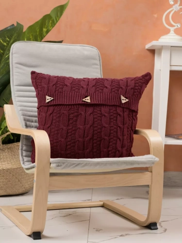 Плед 200x220 на кровать диван покрывало вязаный хлопок 100% фото 8