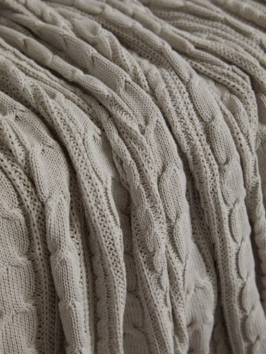 Плед 150х200 покрывало на диван кровать вязаный детский фото 3