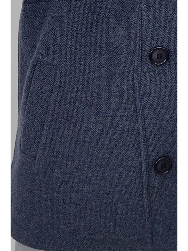 Кардиган на пуговицах длинный повседневный накидка удлиненны фото 3