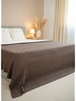 Плед 150х200 покрывало на диван кровать вязаный детский