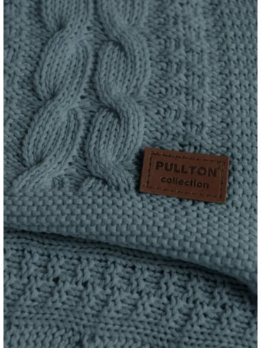 Плед 150х200 покрывало на диван кровать вязаный детский