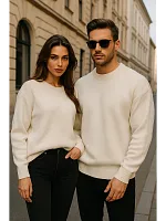 Свитер оверсайз женский и мужской теплая унисекс