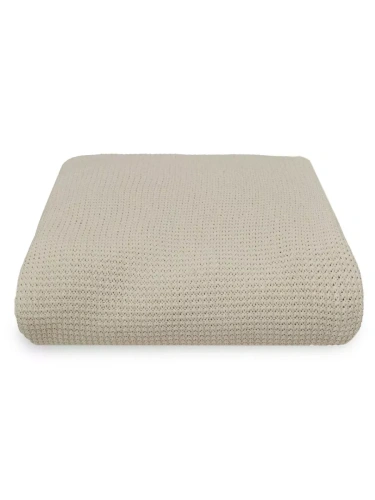 Плед 220х240 на кровать диван покрывало вязаный Хлопок 100 % фото 6