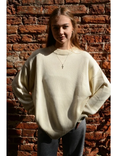 Свитер оверсайз женский и мужской теплая унисекс фото 6