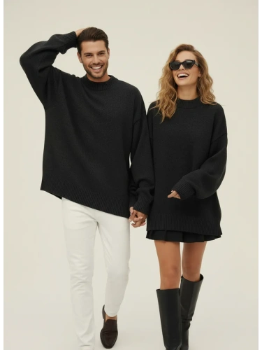 Свитер оверсайз женский и мужской теплая унисекс фото 4