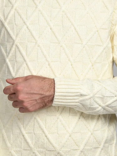 Свитер мужской с горлом теплый шерстяной фото 6