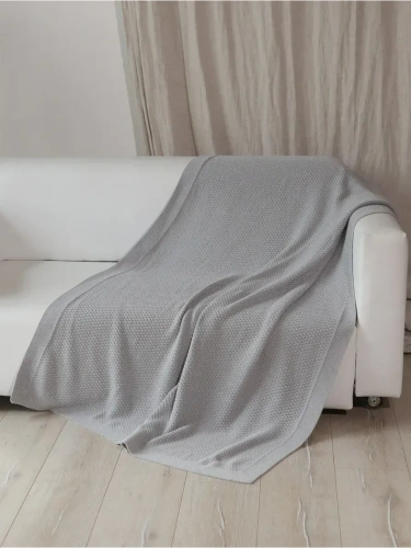 Плед 150х200 покрывало на диван кровать вязаный детский фото 2