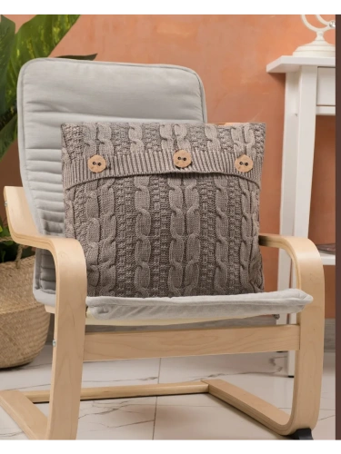 Плед 220x240 на кровать диван покрывало вязаный хлопок 100% фото 9