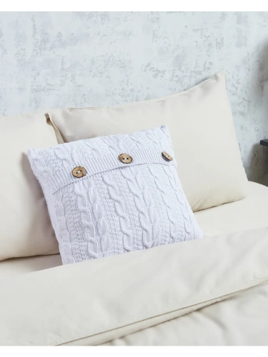 Плед вязаный для малыша 110x90 см хлопок для новорожденных фото 6