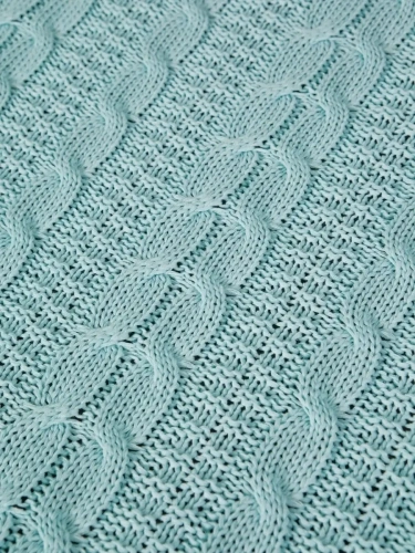 Наволочка декоративная вязаная для подушки 45 x 45 см хлопок фото 4