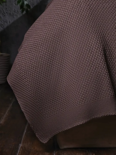 Плед 150х200 покрывало на диван кровать вязаный детский фото 2