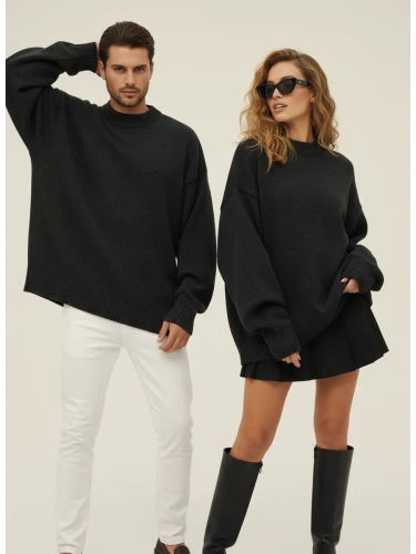 Свитер оверсайз женский и мужской теплая унисекс фото 8