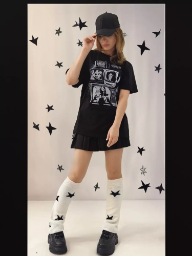 Гетры вязаные аниме со звездами фото 4