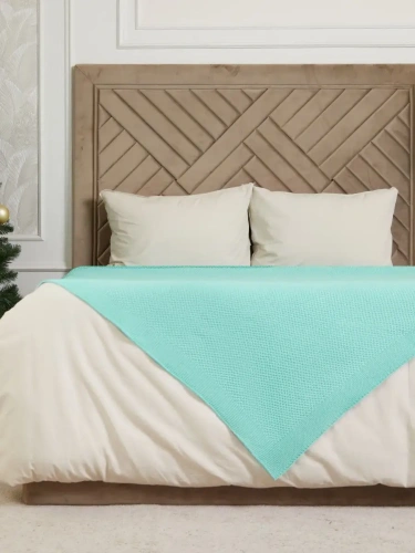 Плед 150х200 покрывало на диван кровать вязаный детский