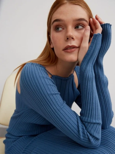 Платье вечернее праздничное офисное повседневное вязаное фото 5