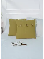 Наволочка декоративная вязаная для подушки 45 x 45 см хлопок