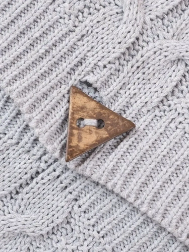 Плед 220x240 на кровать диван покрывало вязаный хлопок 100% фото 7