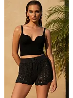 Шорты женские летние Пляжные кроше короткие