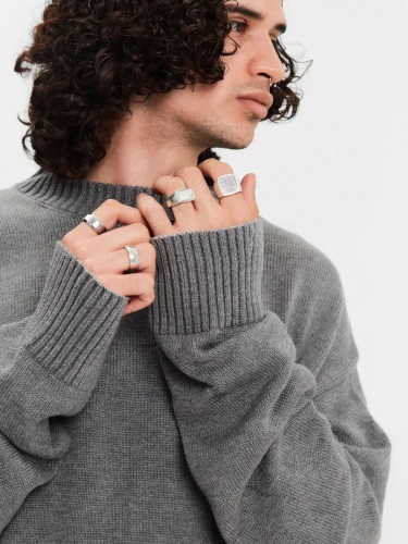 Свитер оверсайз женский и мужской теплая унисекс фото 5