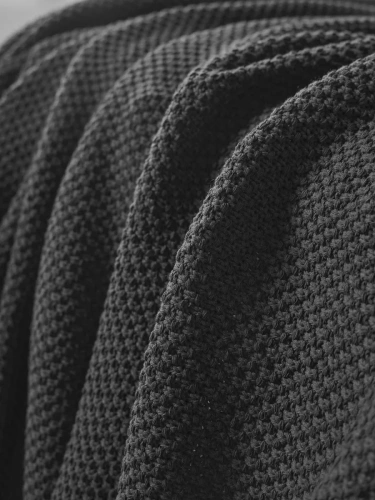 Плед 220х240 на кровать диван покрывало вязаный Хлопок 100 % фото 5