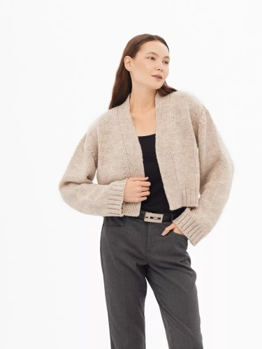 Кардиган укороченный Болеро короткий оверсайз молодежный