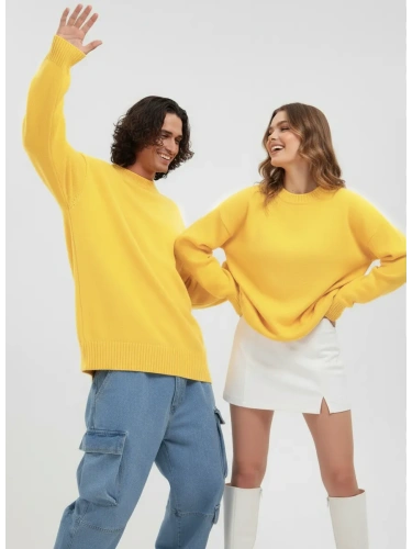 Свитер оверсайз женский и мужской теплая унисекс фото 5