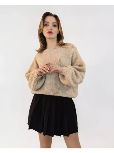 Кофта оверсайз укороченный с широкими рукавами Свитер фото 3