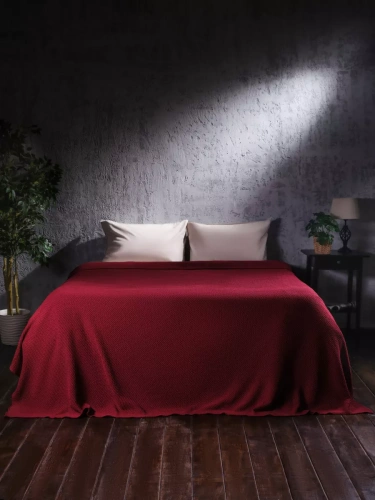 Плед 200х220 на кровать диван покрывало вязаный Хлопок 100 % фото 4