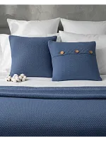 Наволочка декоративная вязаная для подушки 45 x 45 см хлопок