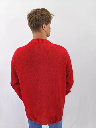 Свитер оверсайз женский и мужской теплая унисекс фото 5