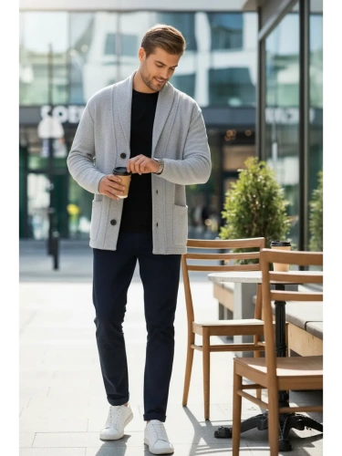 Кардиган на пуговицах длинный повседневный накидка удлиненный фото 3