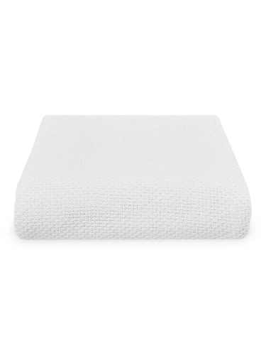 Плед 220х240 на кровать диван покрывало вязаный Хлопок 100 % фото 5