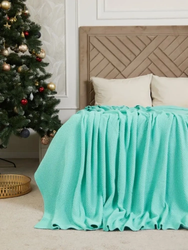 Плед 150х200 покрывало на диван кровать вязаный детский фото 4