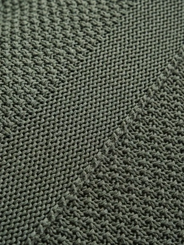 Плед 220х240 на кровать диван покрывало вязаный Хлопок 100 % фото 4