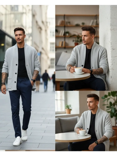 Кардиган на пуговицах длинный повседневный накидка удлиненный фото 6