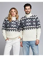 Свитер мужской с горлом теплый шерстяной