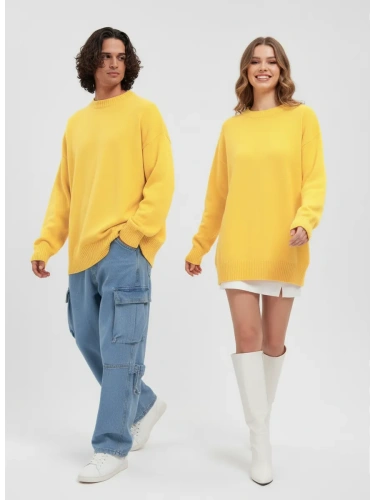 Свитер оверсайз женский и мужской теплая унисекс фото 4