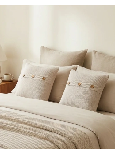 Плед 180х220 на кровать диван покрывало вязаный Хлопок 100 % фото 10