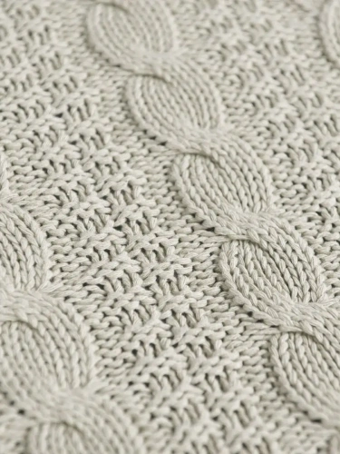 Плед 180x220 на кровать диван покрывало вязаный хлопок 100% фото 4