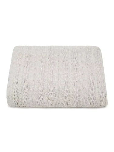 Плед 200х220 на кровать диван покрывало вязаный Хлопок 100 % фото 6