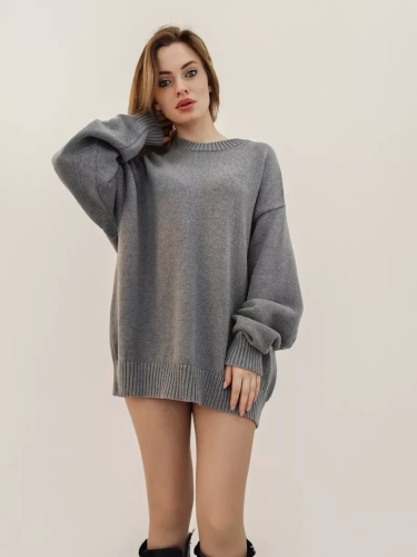 Свитер оверсайз женский и мужской теплая унисекс фото 2