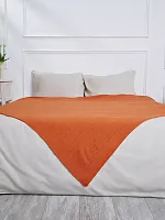 Плед 200х220 на кровать диван покрывало вязаный Хлопок 100 %