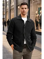 Кардиган мужской черный Old Money Олд Мани