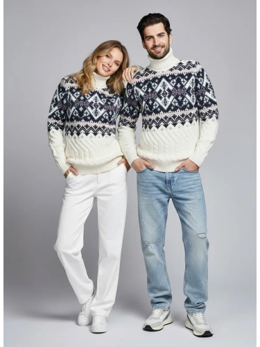 Свитер мужской с горлом теплый шерстяной фото 3